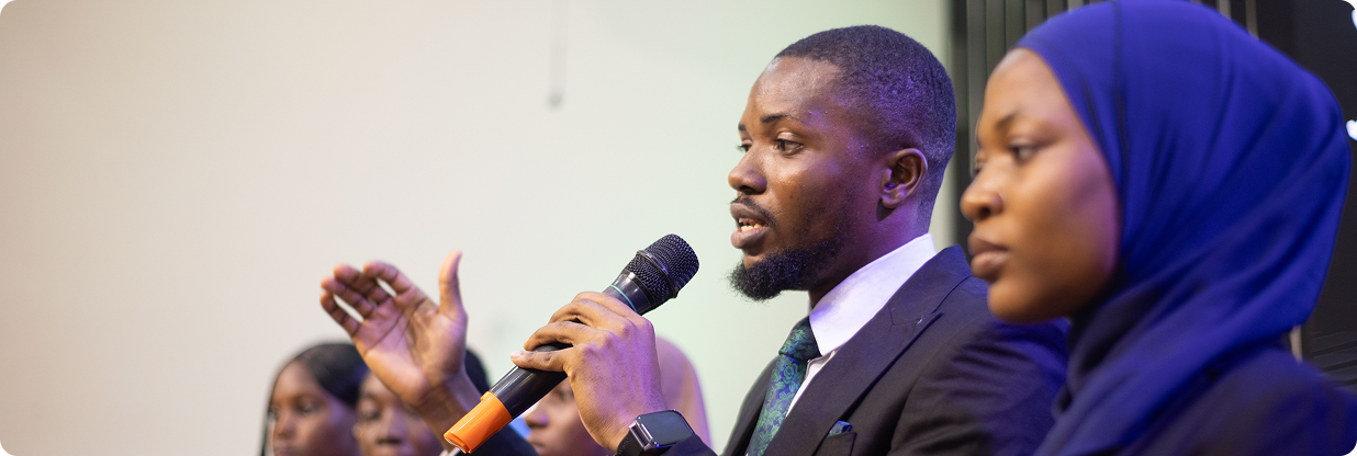 The Bridge Fellowship Students Pitch